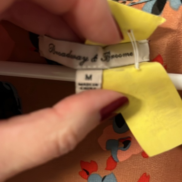 Madewell Broadway & Broome Silk Romper - Picture 3 of 5